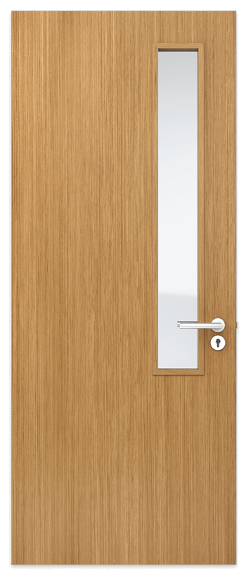 Door Panel with thin Vision Panel