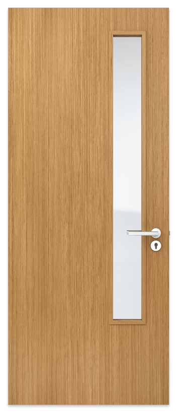 Door Panel with long thin vision panel